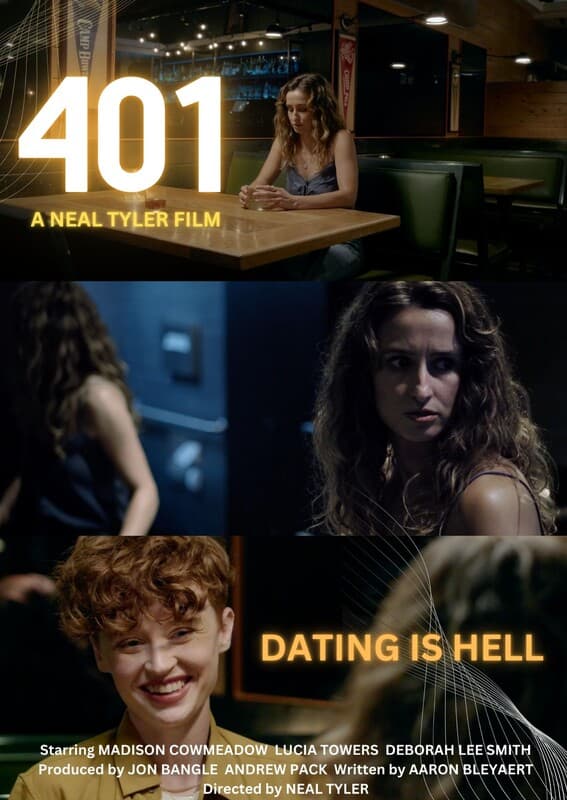 Poster for the short film "401", directed by undefined
