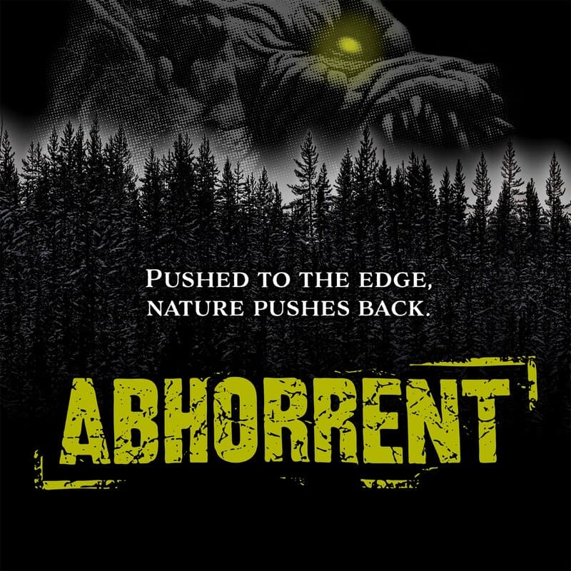 Poster for the short film "Abhorrent", directed by undefined