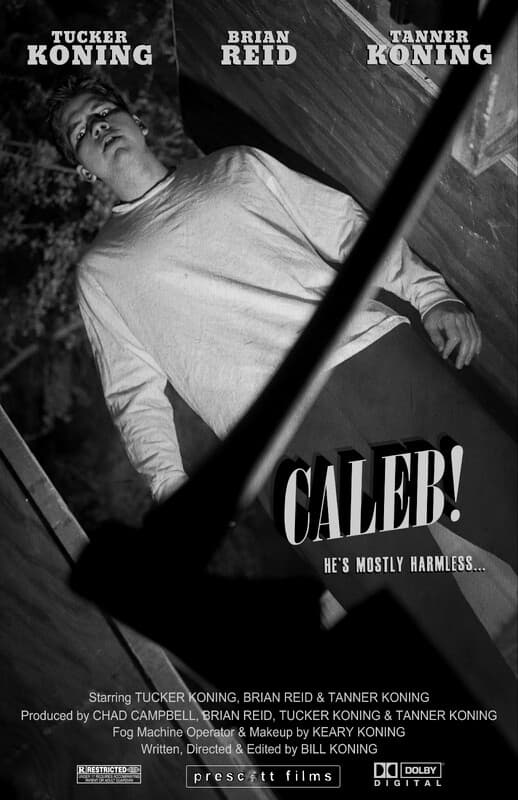 Poster for the short film "Caleb", directed by undefined