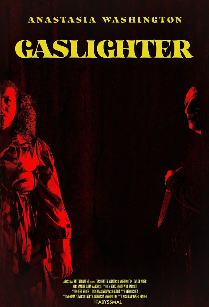 Poster for the short film "Gaslighter", directed by undefined
