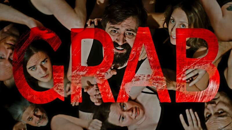 Poster for the short film "Grab", directed by undefined