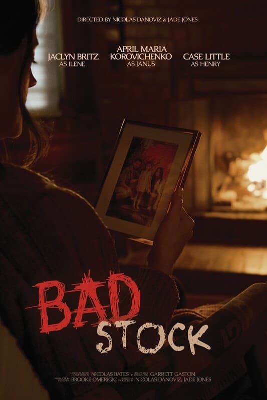 Poster for the short film "Bad Stock", directed by Nicolas Danoviz and Jade Jones
