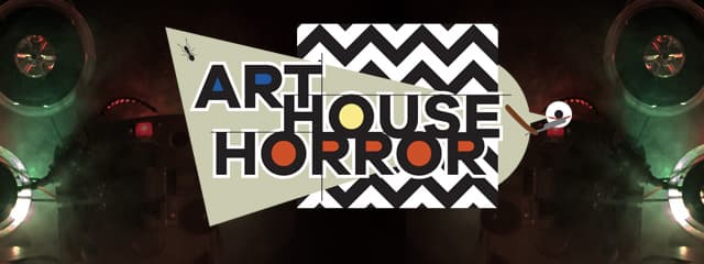 Program art for the Art House Horror block at MidSummer Scream 2025