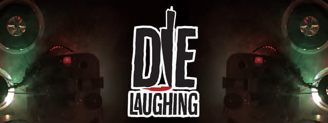 Program art for the Die Laughing block at MidSummer Scream 2025