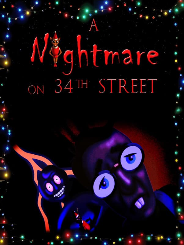 Poster for the short film "A Nightmare on 34th Street", directed by undefined