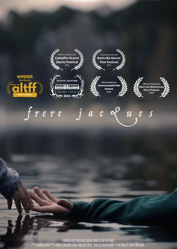 Poster for the short film "Frere Jacques", directed by undefined