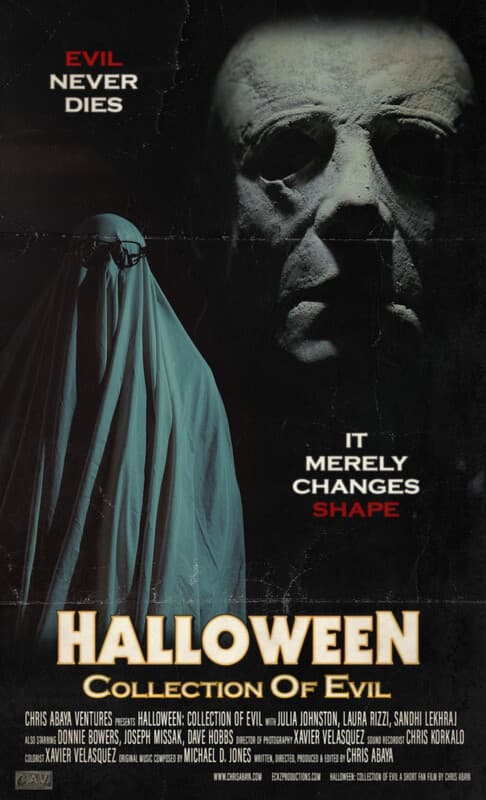 Poster for the short film "HALLOWEEN: Collection of Evil", directed by undefined