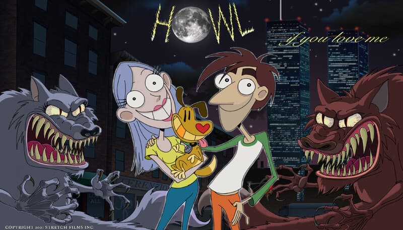 Poster for the short film "Howl if You Love Me", directed by undefined