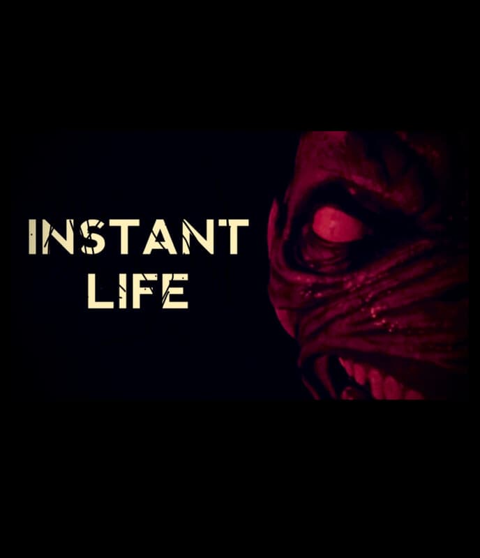 Poster for the short film "Instant Life", directed by undefined