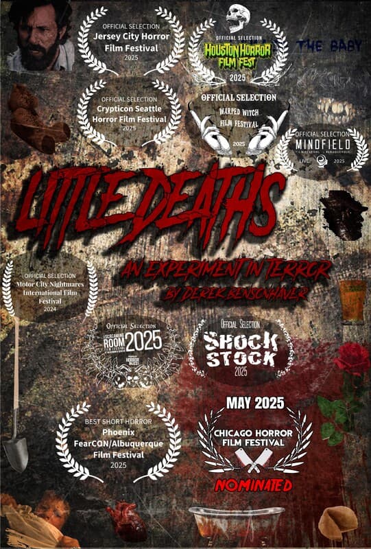 Poster for the short film "Little Deaths", directed by undefined