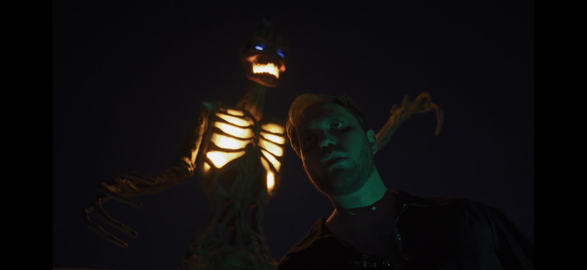Still from the short film "On Halloween Night", directed by undefined