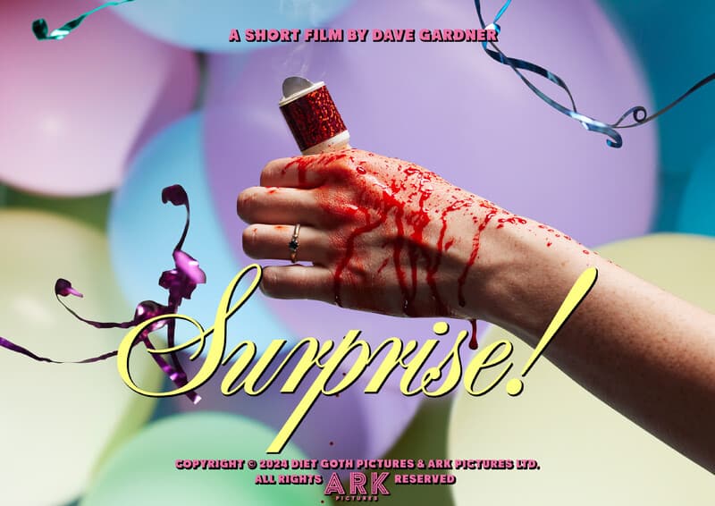 Poster for the short film "Surprise!", directed by undefined