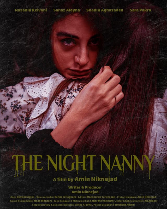 Poster for the short film "The Night Nanny", directed by undefined