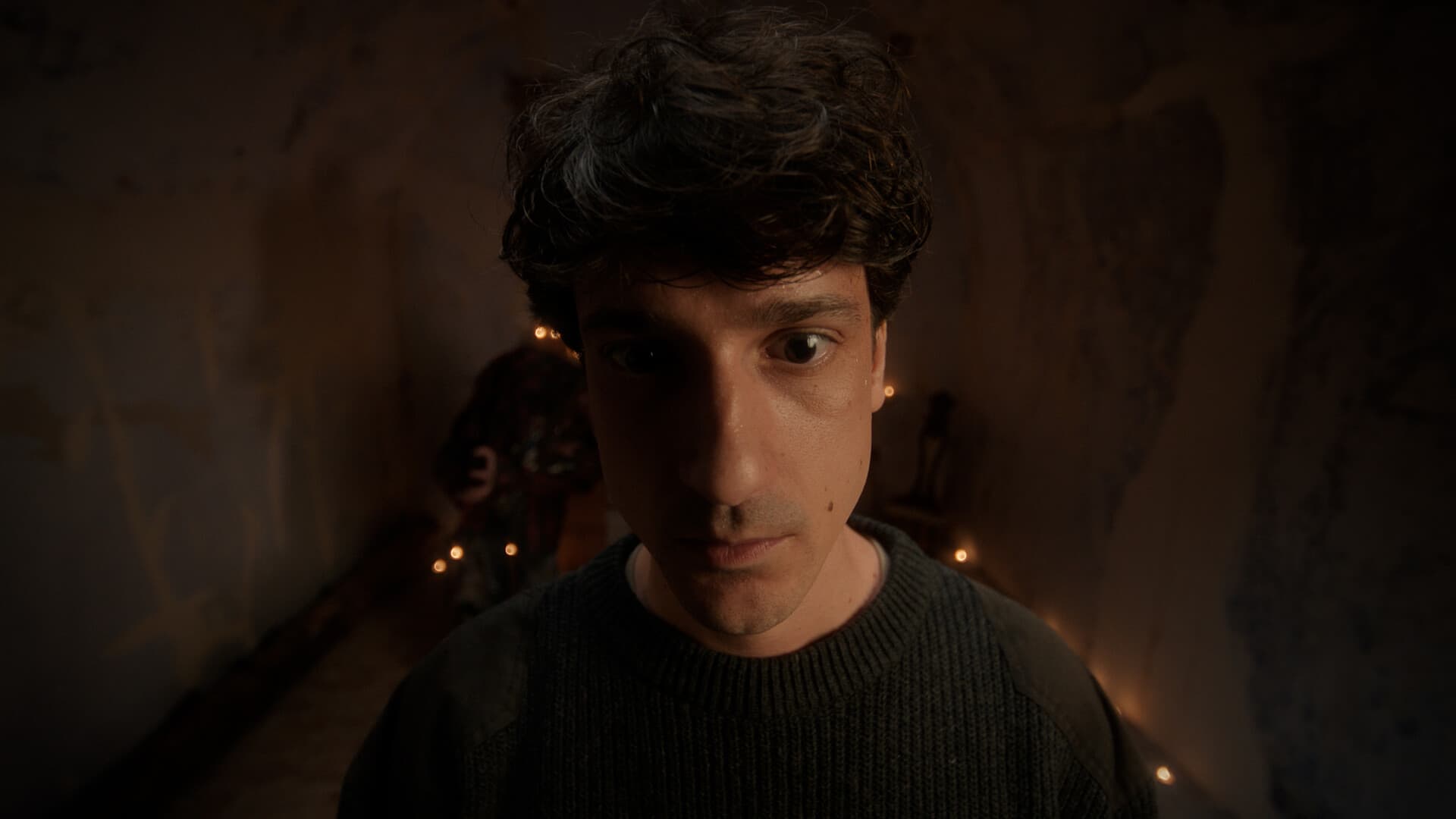 Still from the short film "The Whisperer", directed by undefined