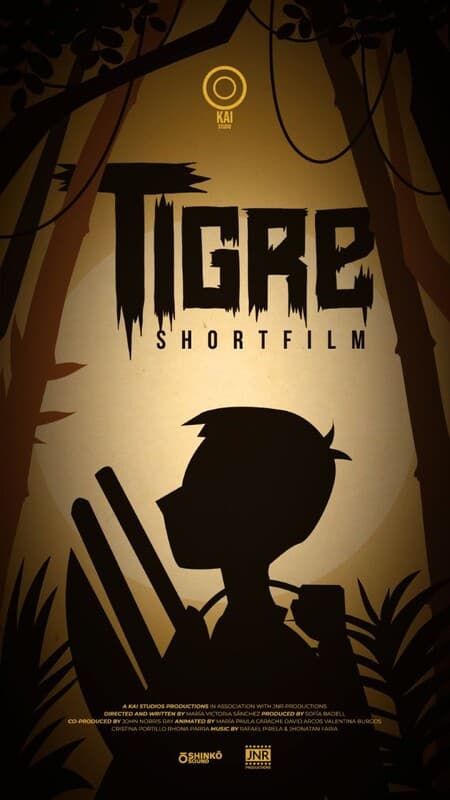 Poster for the short film "Tigre", directed by undefined