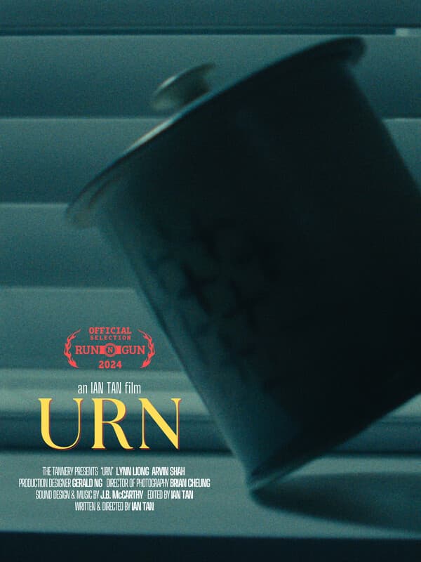 Poster for the short film "Urn", directed by undefined
