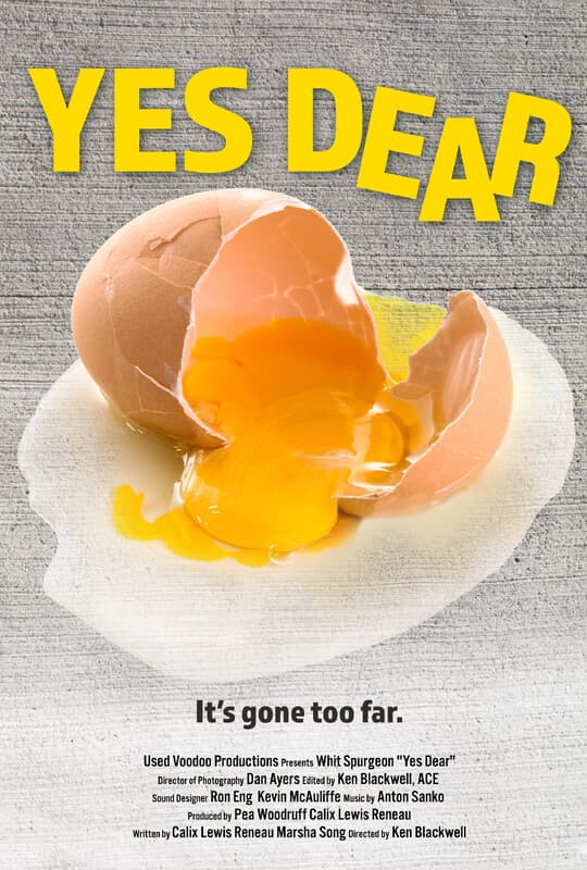 Poster for the short film "Yes Dear", directed by undefined